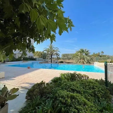 Beautiful Juan Les Pins Studio Apt With Pool Access