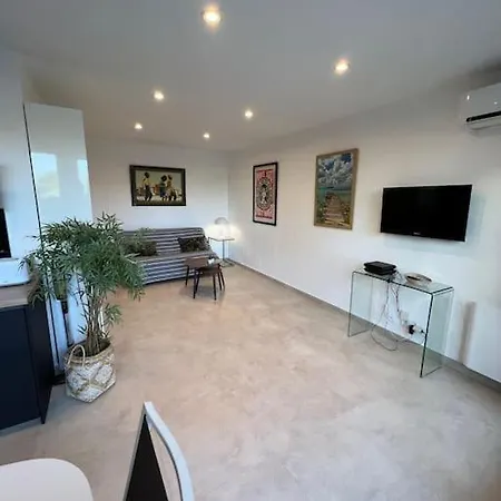 Beautiful Juan Les Pins Studio Apt With Pool Access